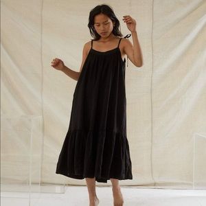 Sugar Candy Mountain Zinnia dress in black, XS